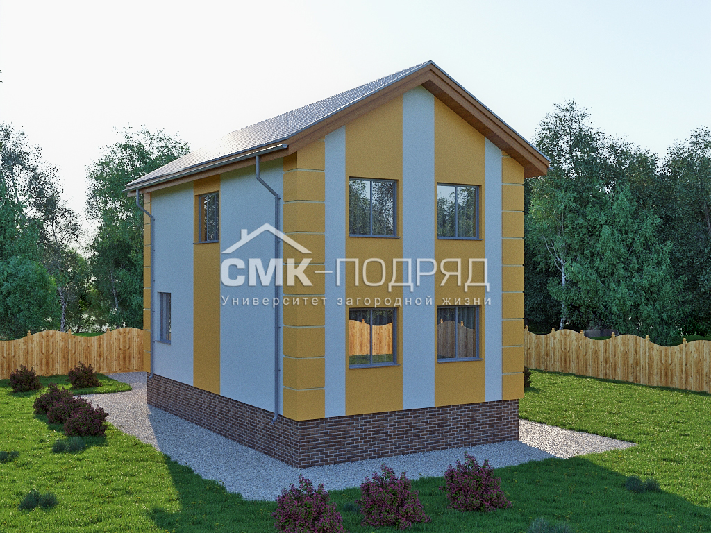 Проект строительства дома Солнечный