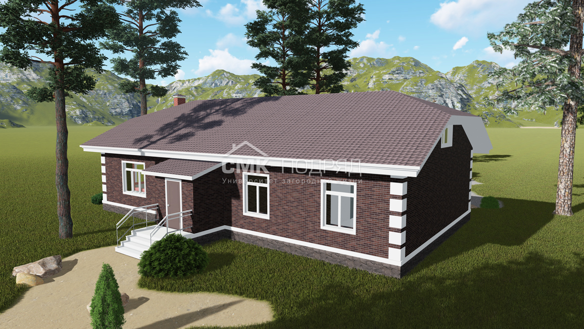 Проект дома «Альпийский»